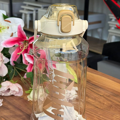 Sport Drinking Bottle With Straw