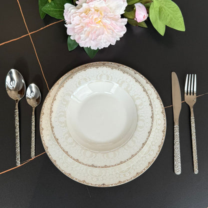 Elegance Silver Luxe Cutlery Collection