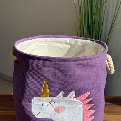 سلال تخزين قماشية متعددة الاستخدامات