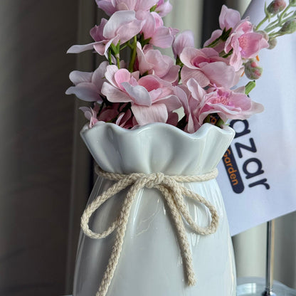 Vintage White Vase
