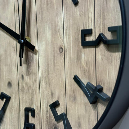 ساعات الحائط الزخرفية خمر