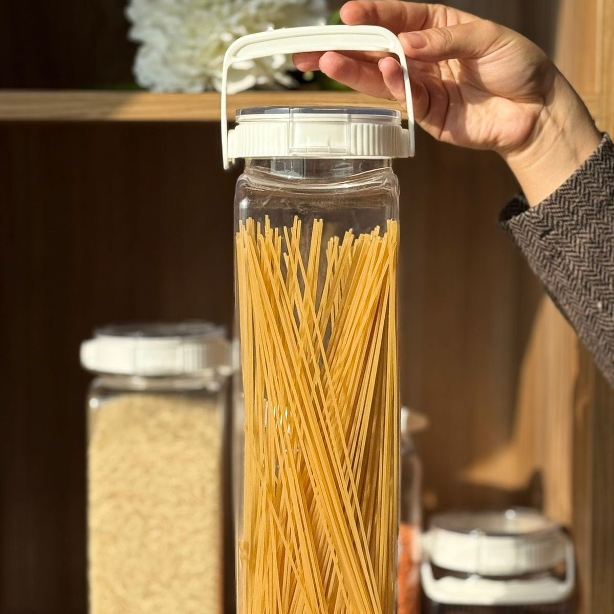 Multi-Purpose Airtight Food Storage Jars