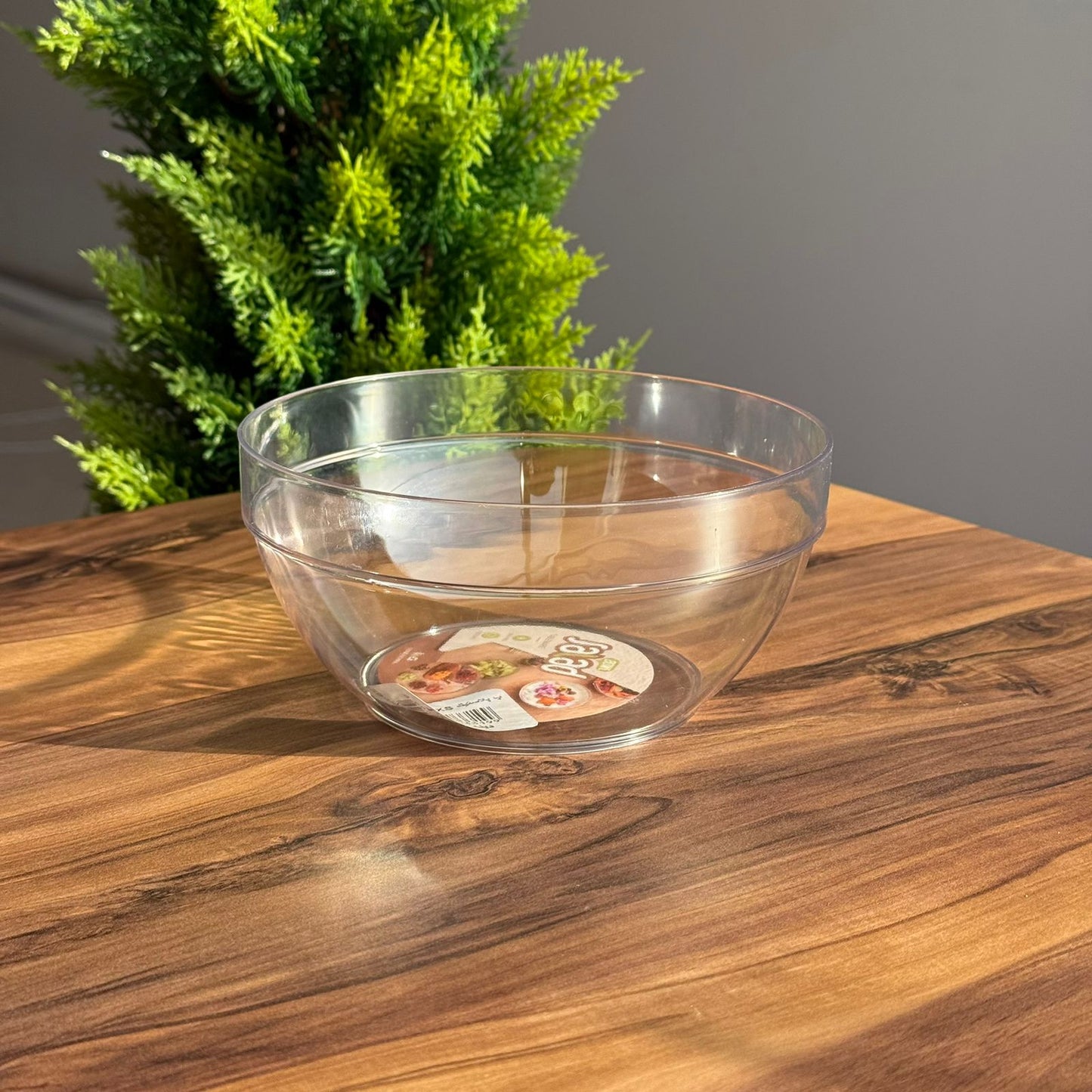 Clear Multi-Size Round Serving & Storage Bowls