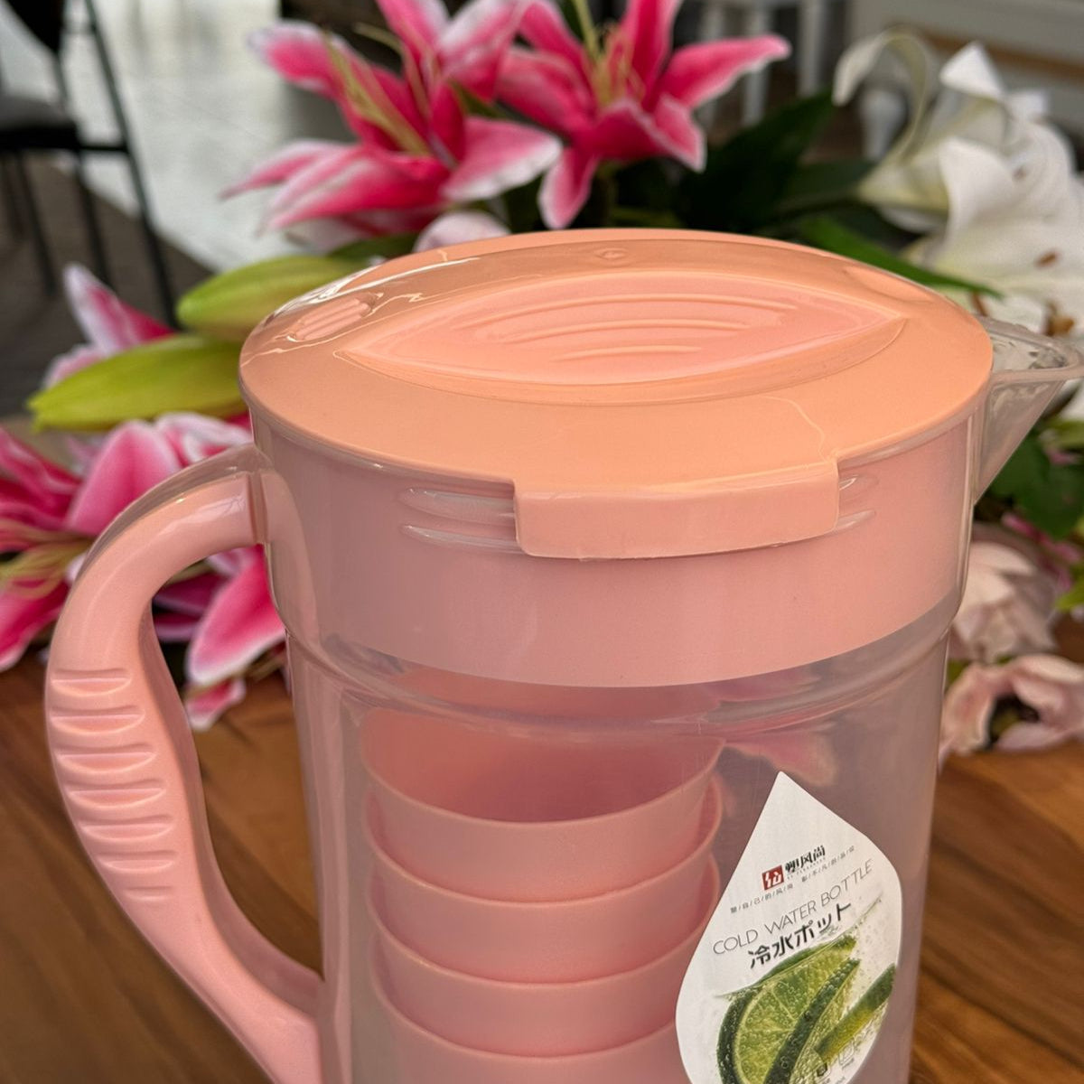 Water And Juice Plastic Pitcher Set