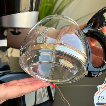 ماكينة صنع القهوة بالتنقيط المتينة مع وعاء زجاجي