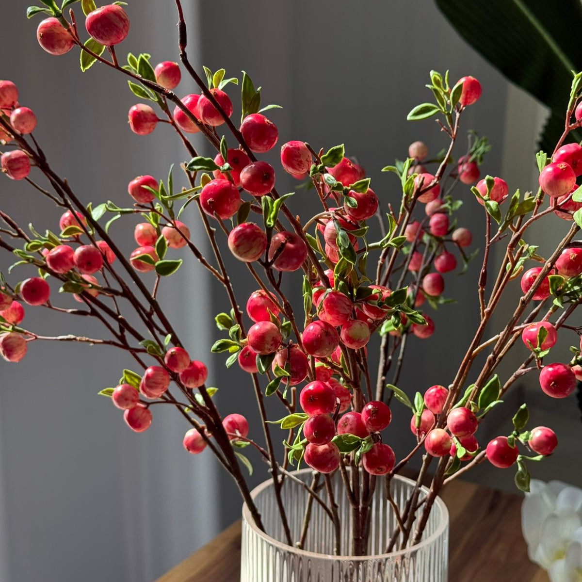 Blush Peach Blossom Fruit Branch