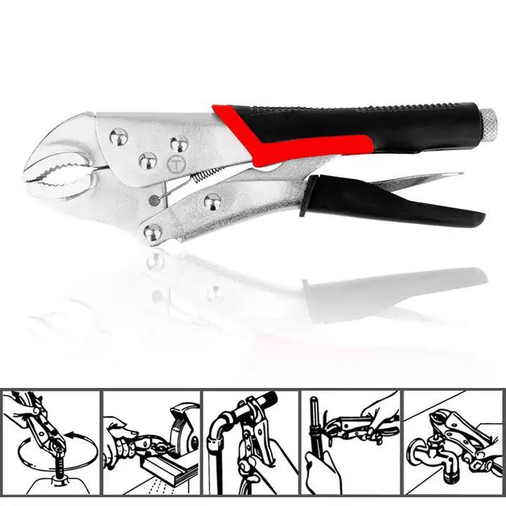 Curved Jaw Locking Plier