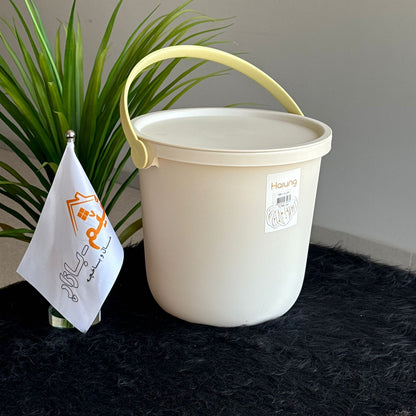 Multi-Purpose Plastic Bucket with Lid