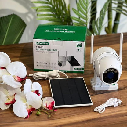 2K Solar 4G LTE Security Camera System