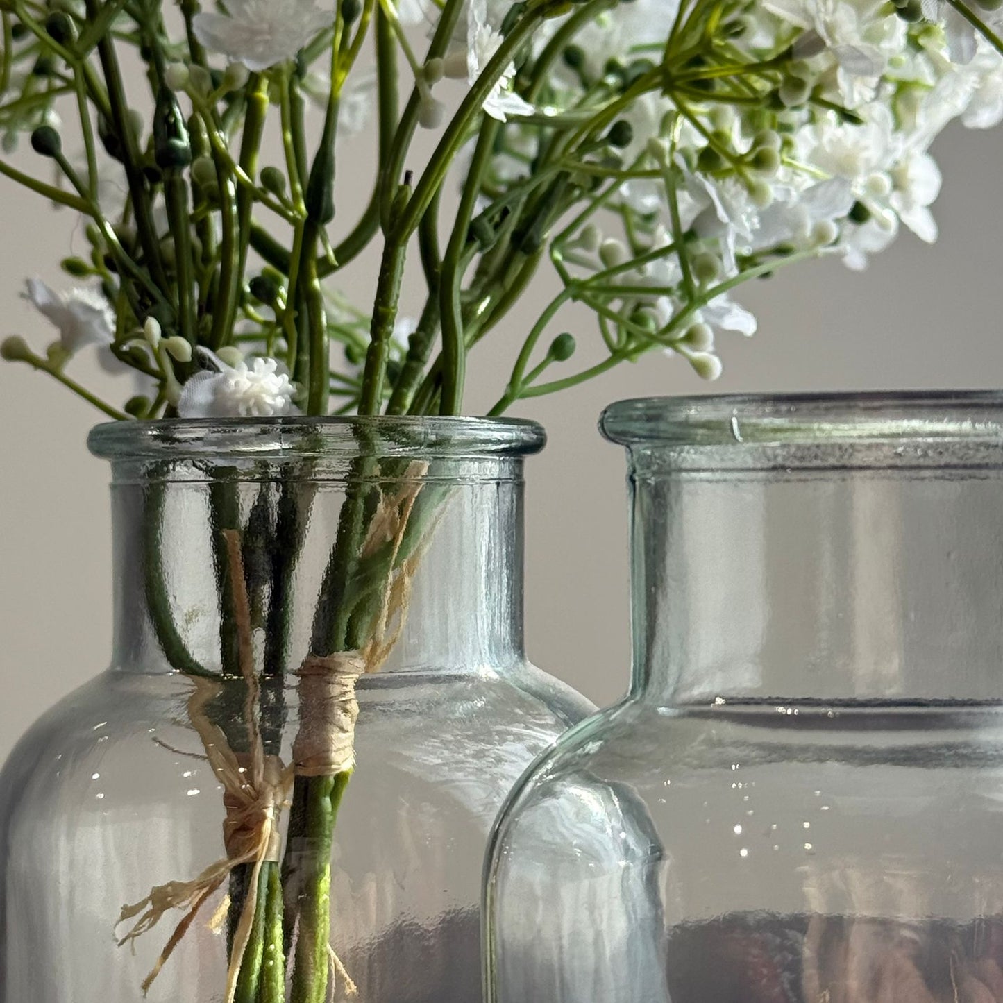 Classic Clear Glass Vase