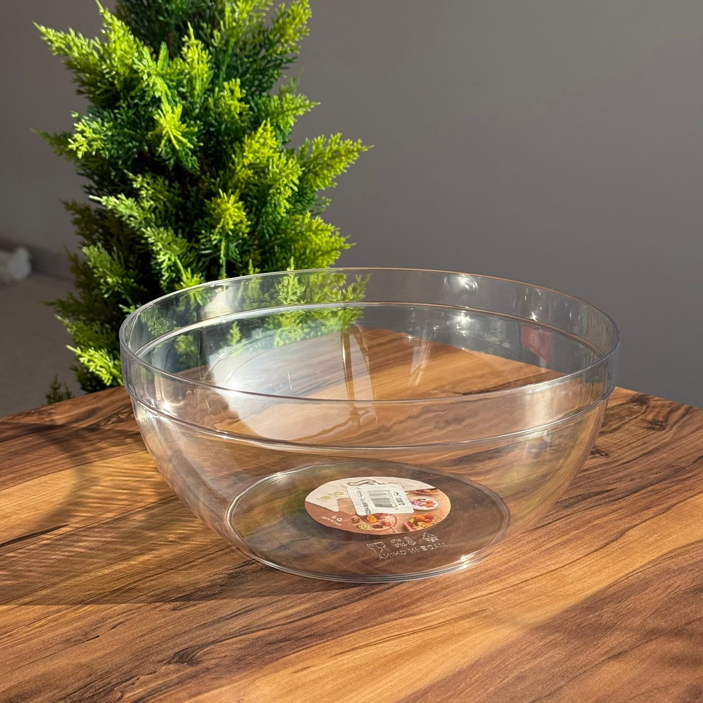 Clear Multi-Size Round Serving & Storage Bowls