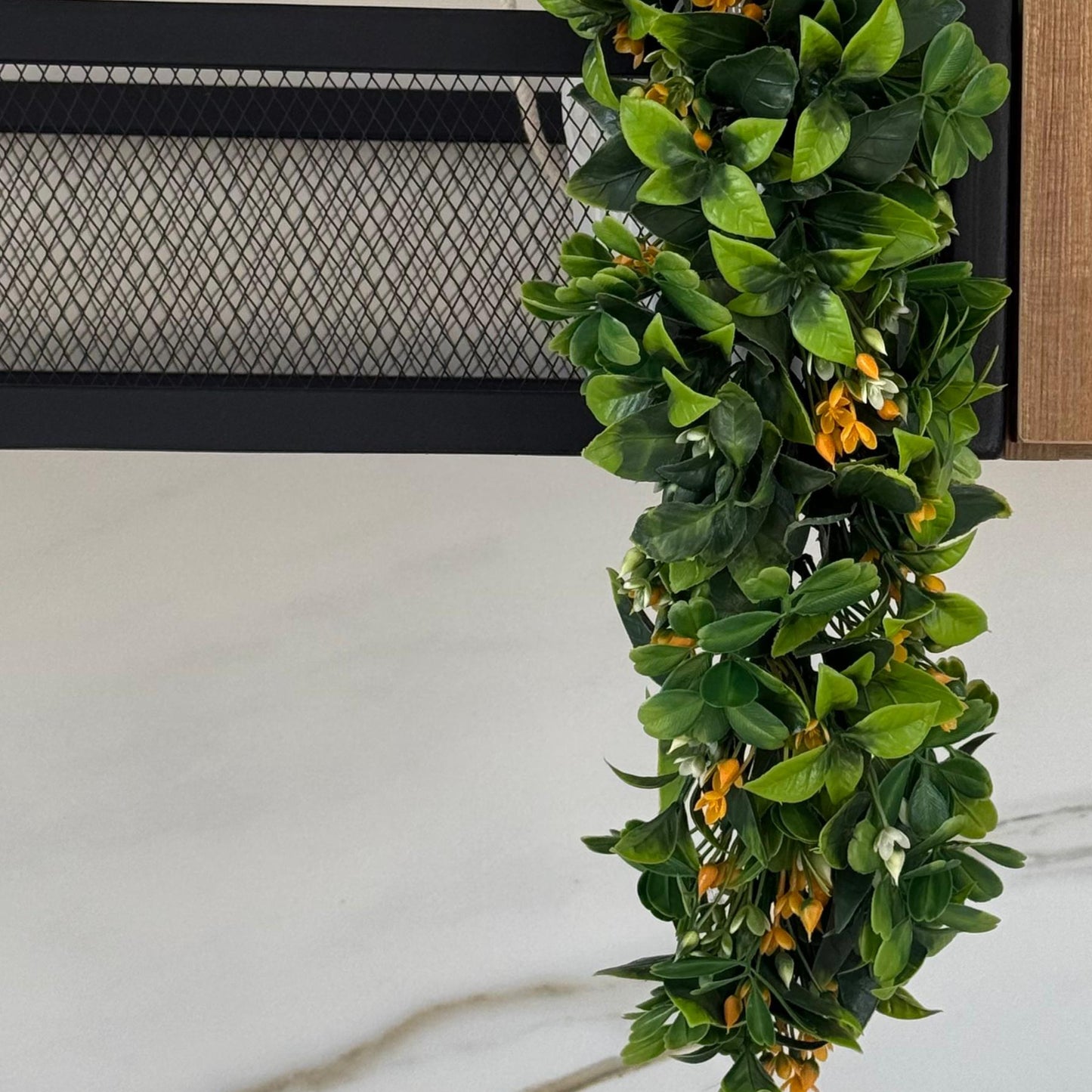 Golden Bloom Vine – Artificial Hanging Plant