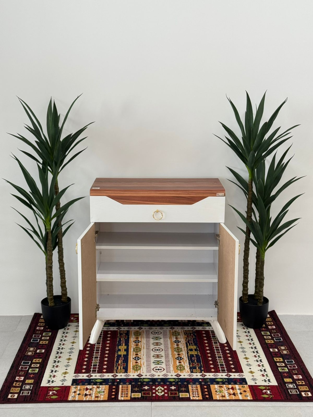 Tina Wooden Shoe Cabinet