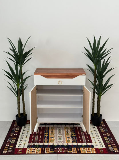 Tina Wooden Shoe Cabinet