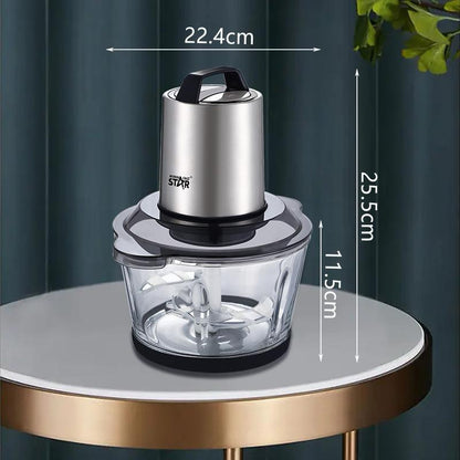 Glass Bowl Multi-Functional Quick Food Chopper