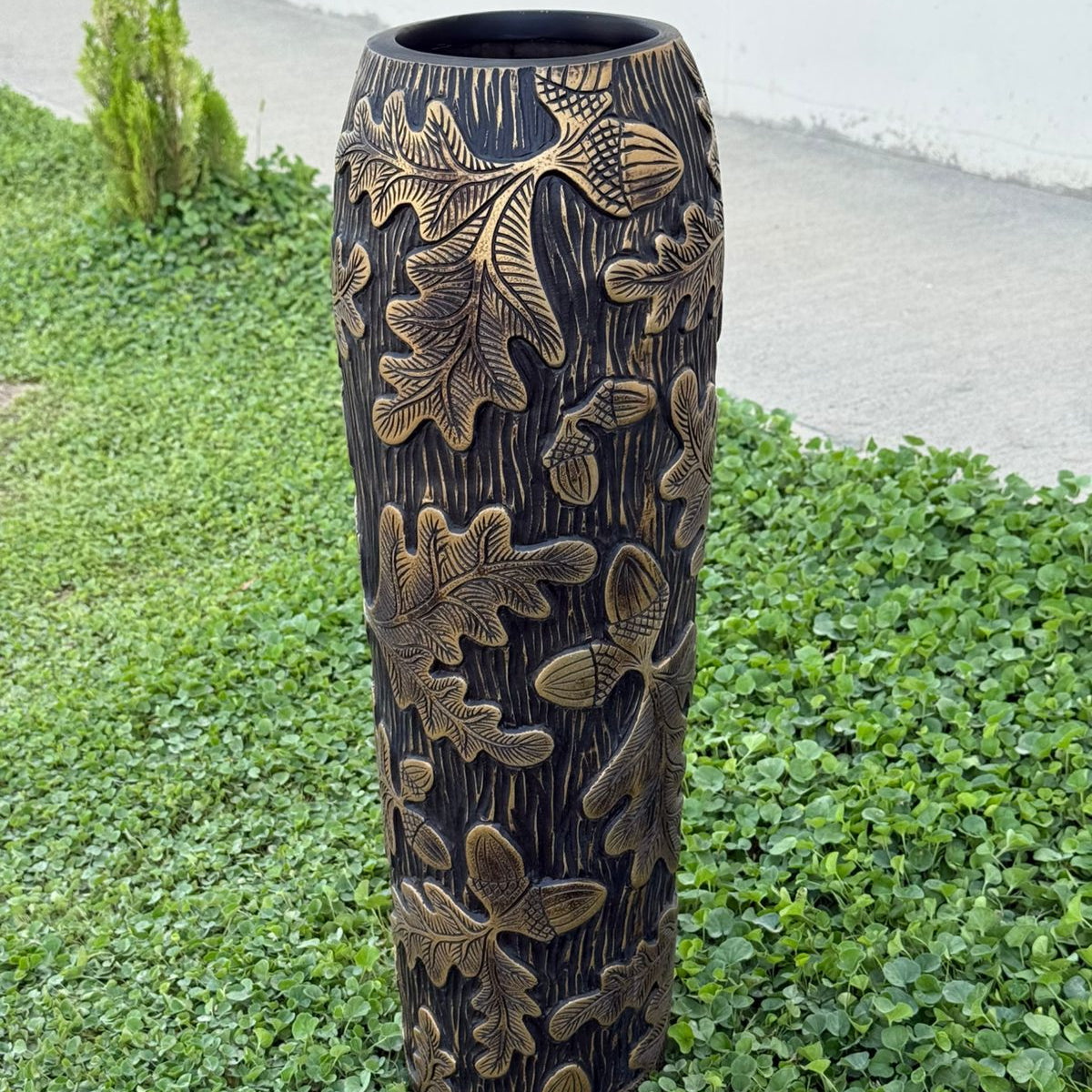 Decorative Ceramic Hand Painted Tall Vase
