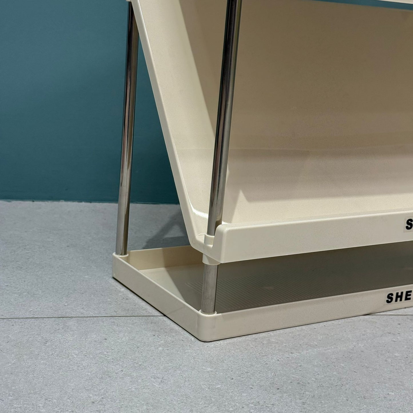 3-Tier Slanted Shoe Rack Organizer