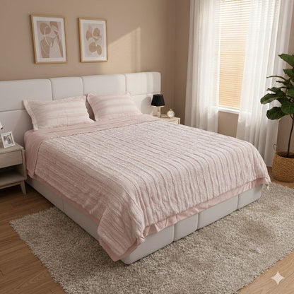 Luxury Plush 4-Piece Bedding Set – Soft & Cozy