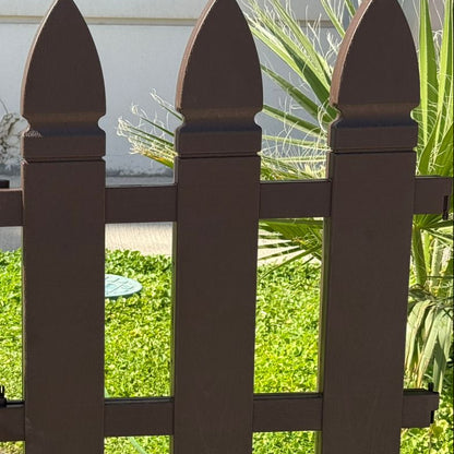 Plastic Picket Garden Fence