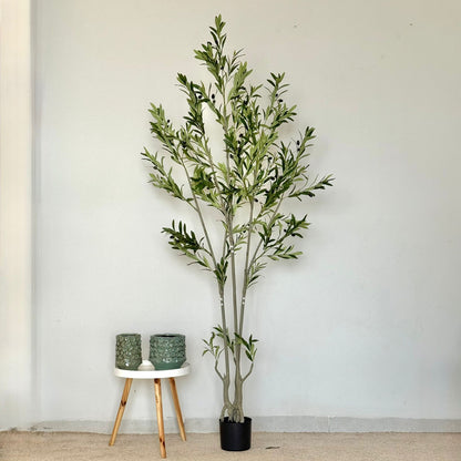Lush Olive Green – Artificial Tree