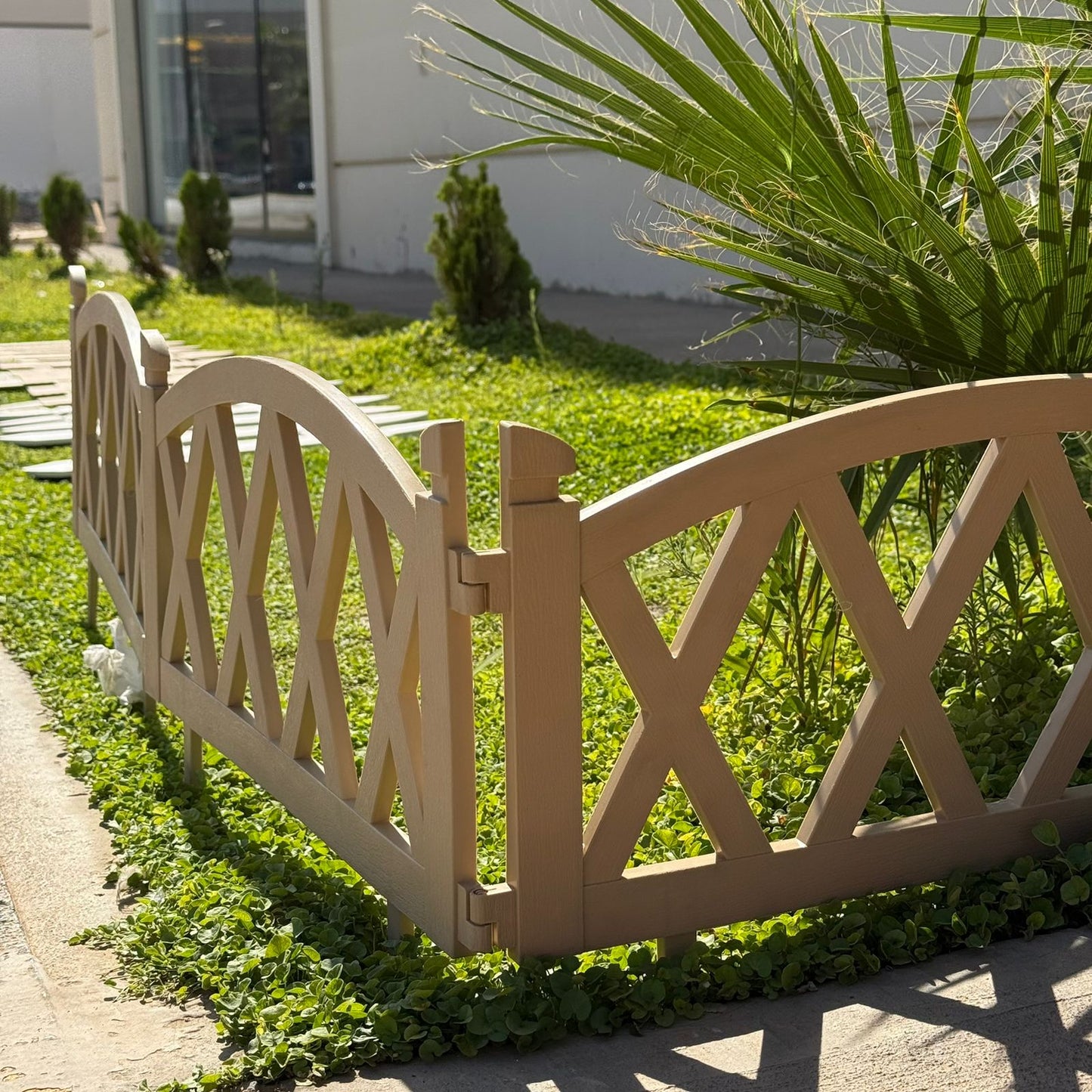 Decorative Lattice Garden Fence Panel