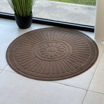 Heavy 95cm Sq-19-2 Circular Door Mat