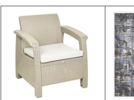 Modern Garden Seating Set