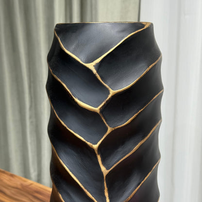 Luxury Ceramic Black Vase