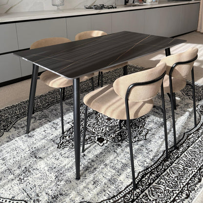 Dany Table and Luca Chairs Dining Set -Modern Dinning Set