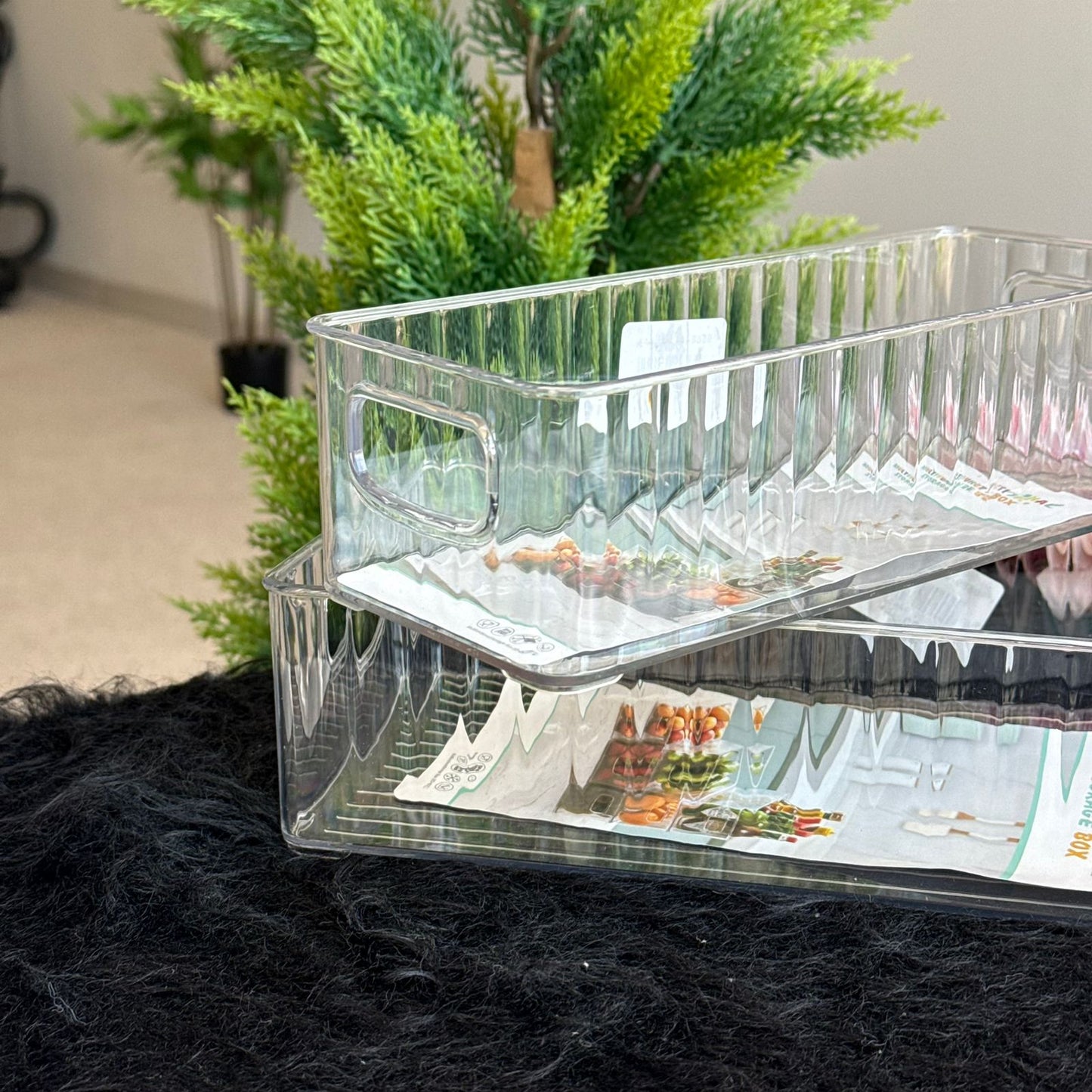 Clear Multi-Purpose Storage Organizer Box