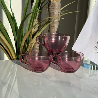 Elegant Glass Tea Cups