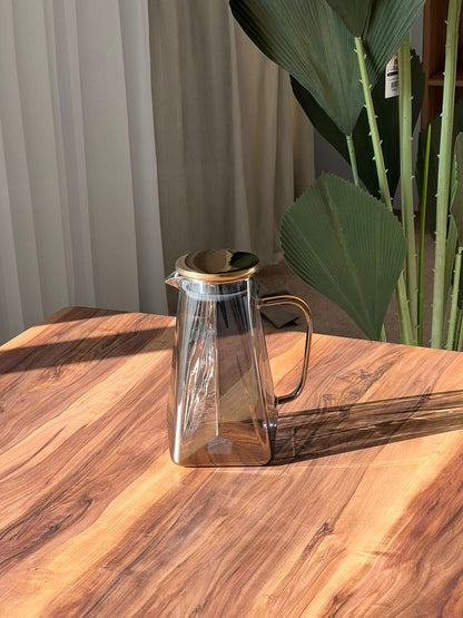 1.8L Transparent Glass Water/Juice Pitcher