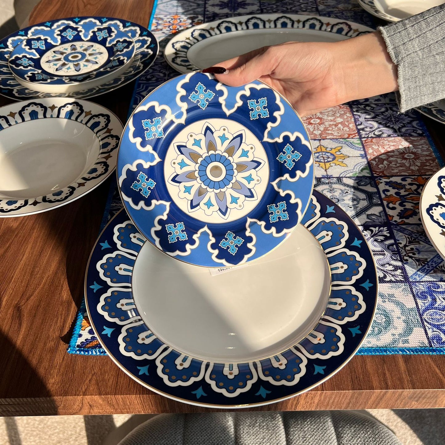 20PCS Porcelain Dining Tableware Set