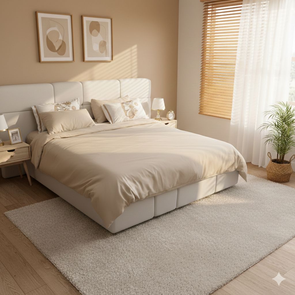 سێتی نایابی جێگەی نوستن بێجی – ٦ پارچە