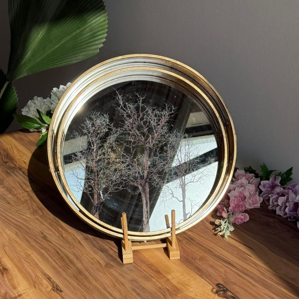 Golden Grove Tray Set