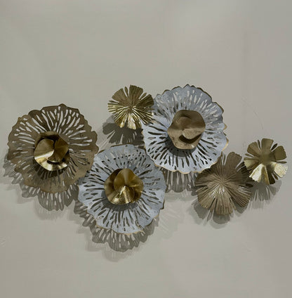 Metal Floral Wall Decoration