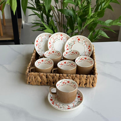 Elegance Design Coffee Cup & Saucer Set