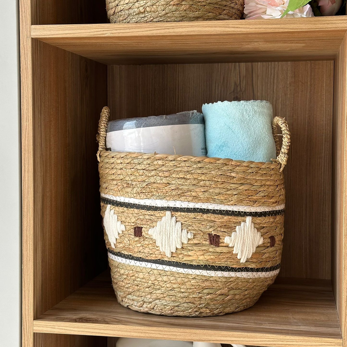 Decorative Woven Storage Basket Set