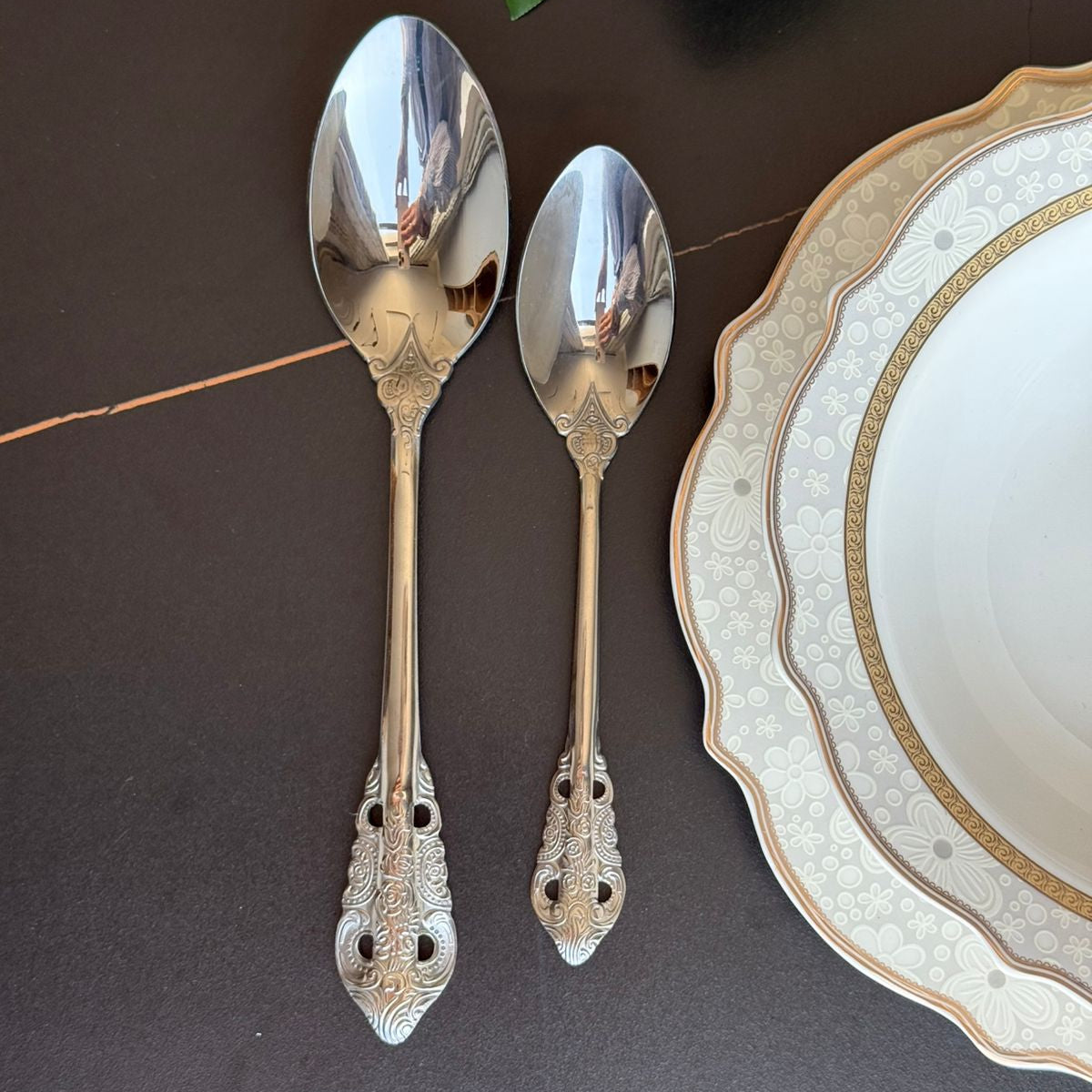 Classic Elegant Steel Cutlery Collection