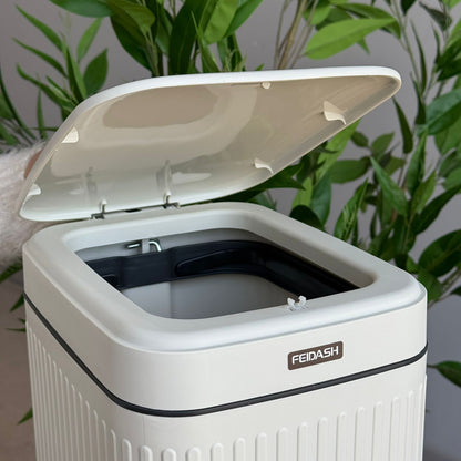 دواسة فاخرة وصندوق قمامة ضغط مع دلو داخلي