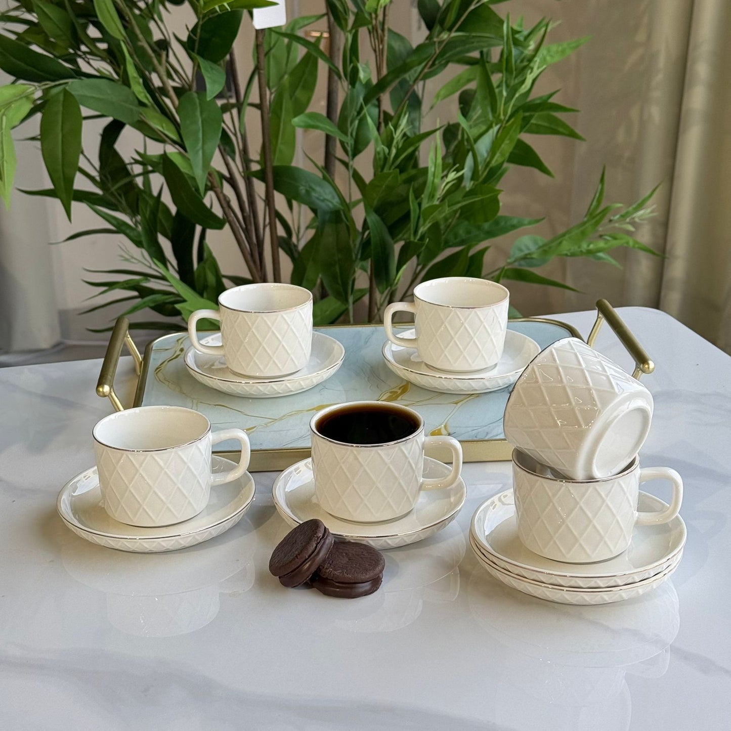 Elegant Coffee Cup Set