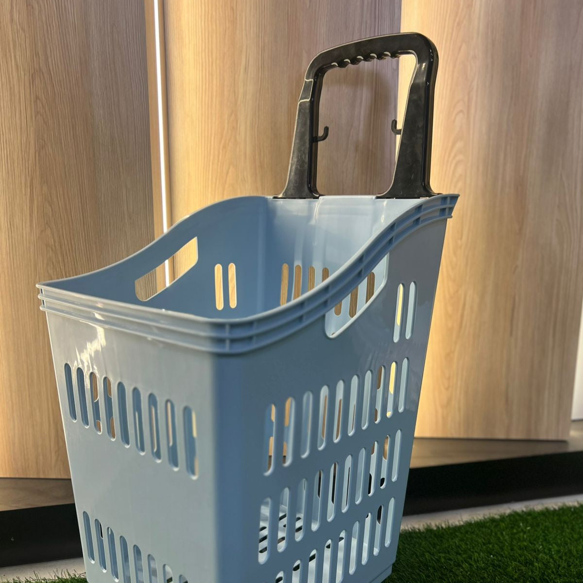 Shopping Trolley Basket On Wheels