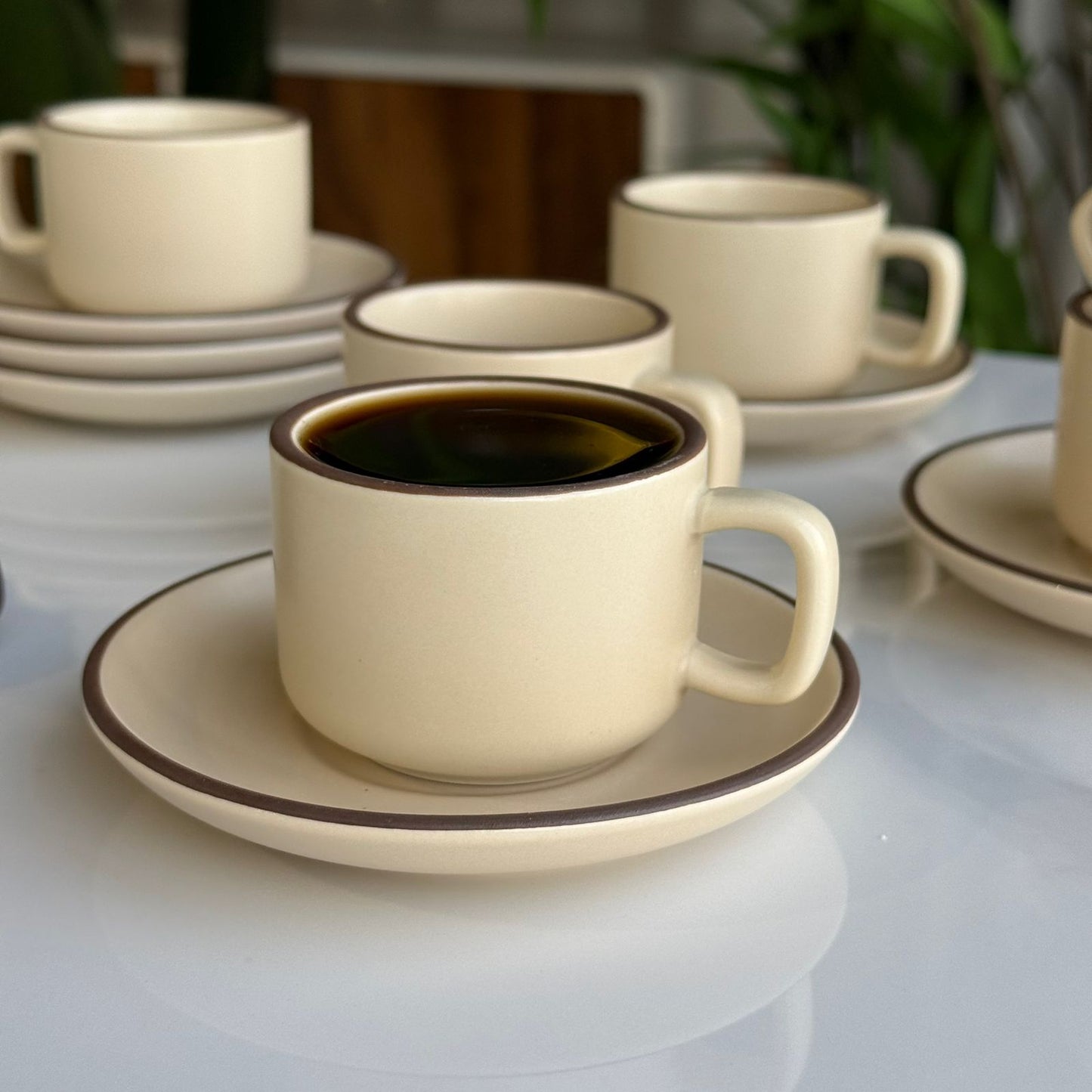 Elegant Luxury Coffee Cup & Saucer Set
