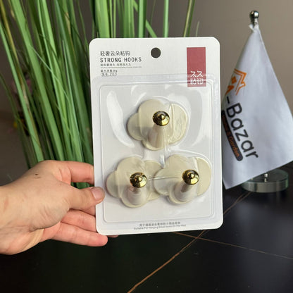 Set Of Strong Adhesive Wall Hooks