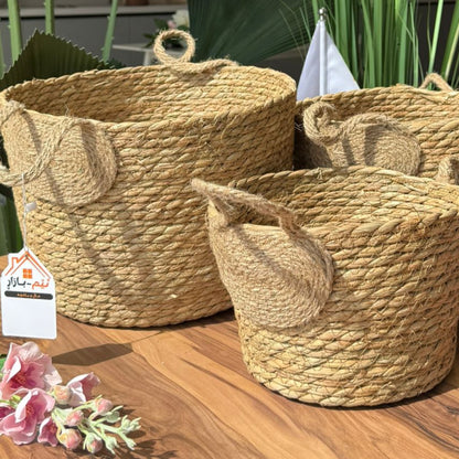 Seagrass Harmony Basket Trio