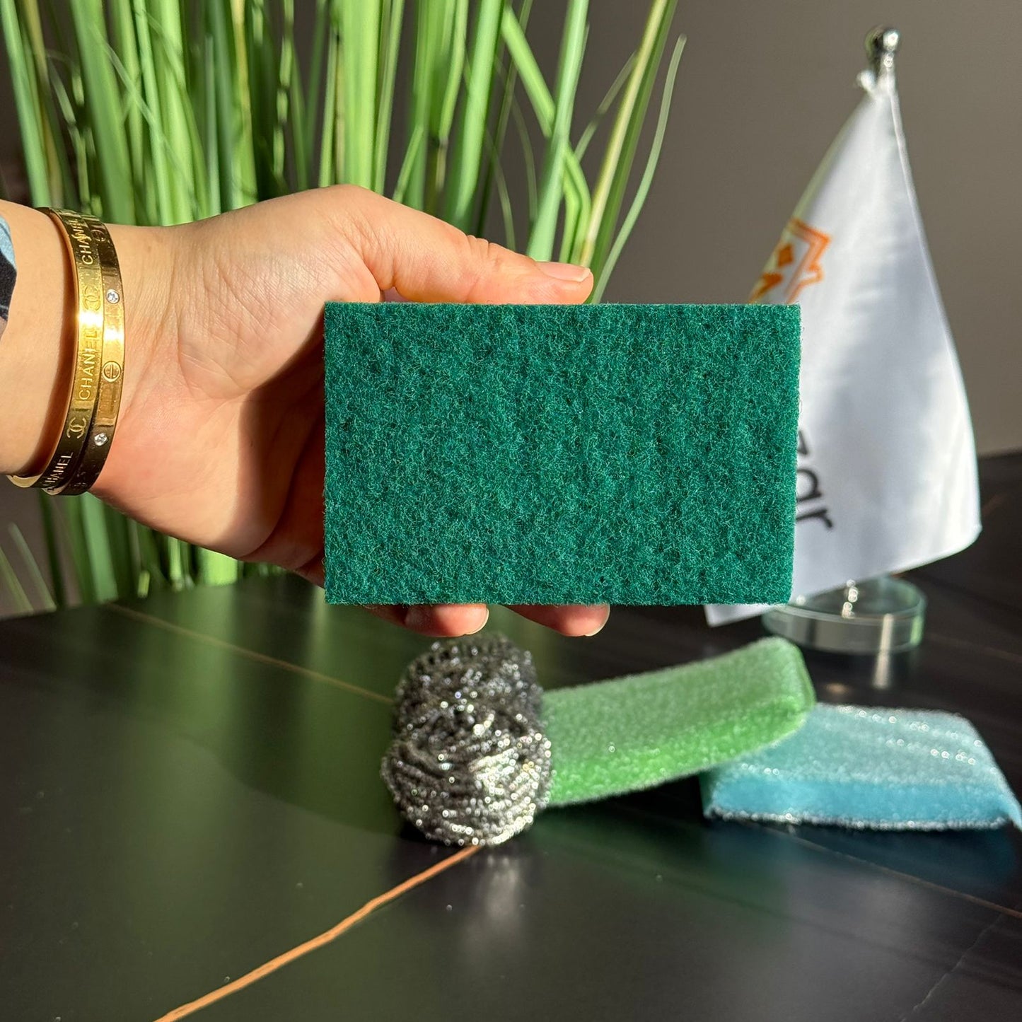 Multi-Purpose Cleaning Sponge & Scrubber Set (5 Pieces)