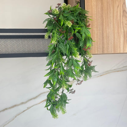 Lush Green Trail - Artificial Hanging Plant