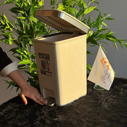 Luxury Pedal & Press Waste Bin