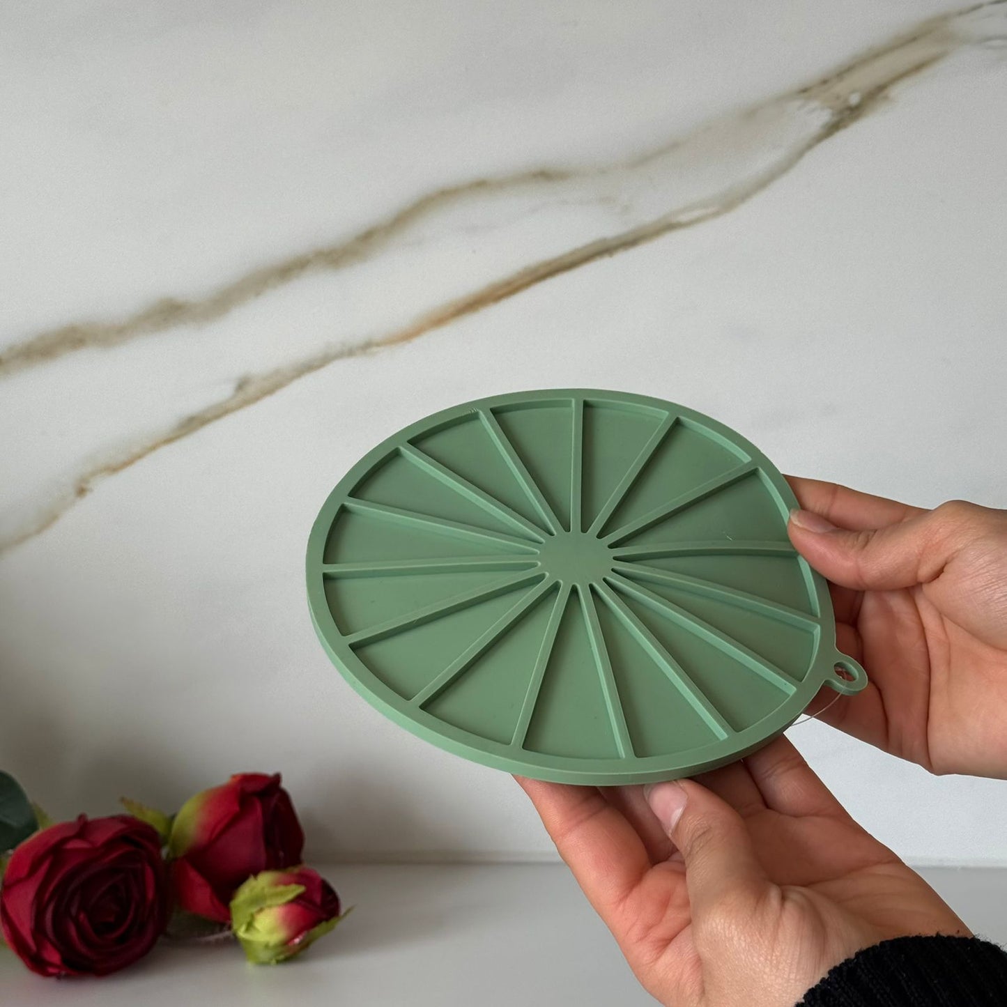 Heat-Resistant Silicone Trivet Mat