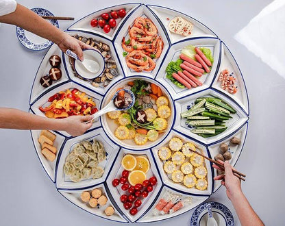 Rotating Base Dining Turntable Tray